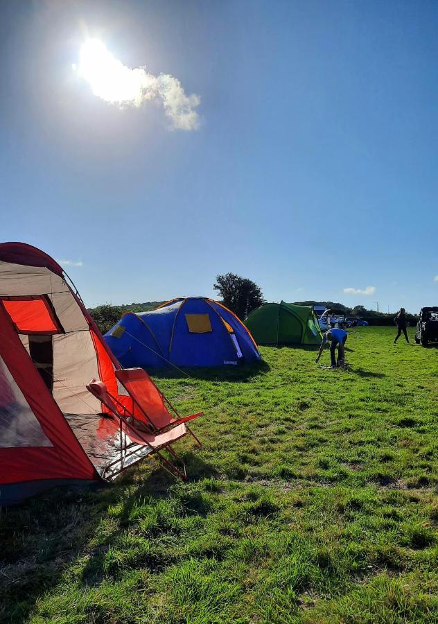 Summit Camping Kit Hill Cornwall Panoramic Views Grass Pitch From 15Pn Or Bella Bell Tent 75Pn Callington Екстер'єр фото