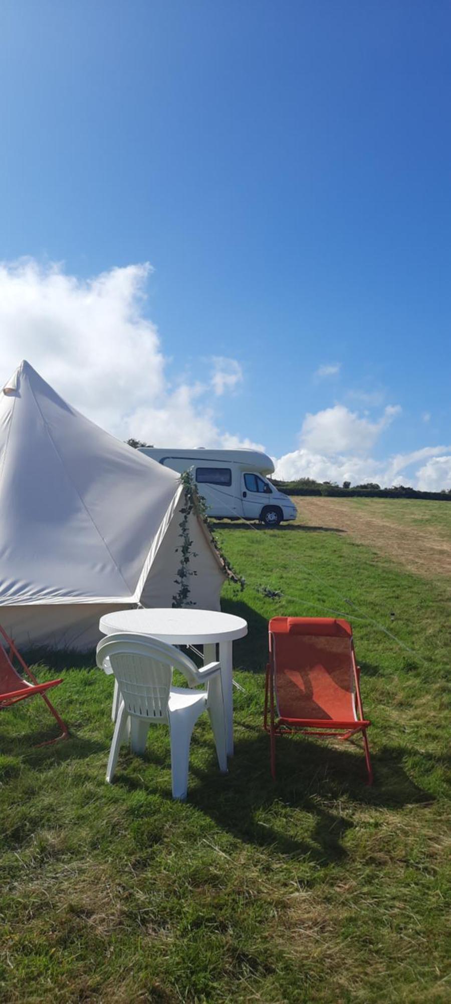 Summit Camping Kit Hill Cornwall Panoramic Views Grass Pitch From 15Pn Or Bella Bell Tent 75Pn Callington Екстер'єр фото